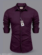 ZOMBOMSTAR Men's Cotton Regular Fit Casual Shirt