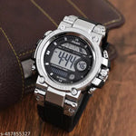 Felizer Army Watch Digital H9047 SilverBlack Big Dial Watch For - Men