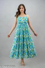 Bobbin Elastic Maxi Dress (Wine)