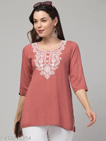 Kashmiri kurti/short kurti/kashmiri top/short top for women/girls