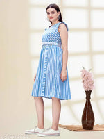 Women REDWHITE STRIPE Dress