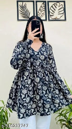 Trendy Grils  V -Neck Top