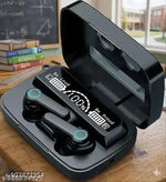 M 19 TWS Bluetooth 5.0 Wireless In Ear Earbuds Touch Waterproof LED Digital Display Bluetooth Headset (Black, True Wireless)