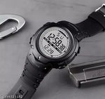 Attractive Black Sports Watch For Men