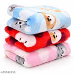 BRANDONN Baby Blanket New Born Hooded Wrapper Cum baby Swaddle Blanket For Baby Boys And Baby Girls Pack of 4