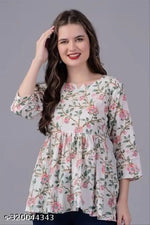Beautiful trendy V NECK top