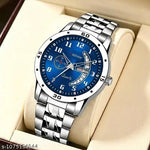 Premium White Dial Watch with Stylish Stainless Steel Strap : Premium watch | White Dial | Stainless steel strap | Men's watch | Stylish design