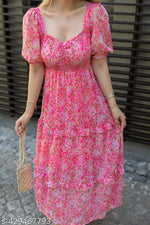 Honky Tonky Women Maxi Pink Dress