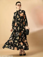 OTABU | Dress For Women | Women's Abstract A-line Peach Skirts