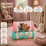 Kotton Candy Waterproof Sheet for Baby Boy and Girl || Newborn Baby Comfortable Spongy Plastic Mat for 0 to 12 Month || Washable / Reusable Bed Sheet ( Pack of 3 )
