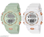 Digital Boy's and Girl'S Watch For Combo