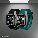 Kids Sports Digital Watch, Multi Function Digital Kids Watches Waterproof LED Light Wristwatches for Boys Girls