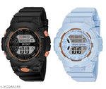 MADHAVWATCH  Silicon Pink Digital Watch for Boys & Girls