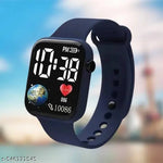 Kids Sports Digital Watch, Multi Function Digital Kids Watches Waterproof LED Light Wristwatches for Boys Girls