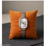 Jainx Rose Gold Magnet Mesh Chain Analog Wrist Watch for Women