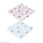 Kin and tin pack of 2 Soft and Gentle Muslin Baby Towels - Perfect for Your Little One