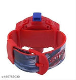 24 Images Unisex Kids Spider PVC Rubber Plastic Digital Wrist Projector Watch with Spiderman Unique Projector Digital Toy Watch for Kids -