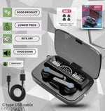 AirProd Pro Black, TWS Bluetooth Wireless Bluetooth Headphones Earbuds With Best Quality Wireless Bluetooth Headphones & Earphones Supported All Android & IOS Devices Bluetooth Headset