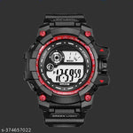 Sports Multifunctional Alarm Digital Watch - For Men & Women New Black Digital Unisex Watch For Kids - Boys And Girls Stylish Back Light Digital Watch - For Men Digital Watch - For Boys & Girls digital watch Green light Display Chronograph, Alarm watches