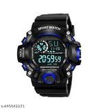 Royal look Digital Watch Shockproof Multi-Functional Automatic Black Color Strap Waterproof Digital Sports Watch for Men's Kids Watch for Boys Watch for Men Pack of 1 Watch Water Resistance Digital Watch
