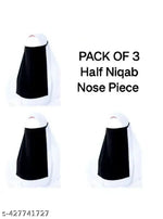 Muslim wear Hijab cap naqab top.Packi of 6
