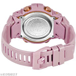 MADHAVWATCH  Silicon Pink Digital Watch for Boys & Girls