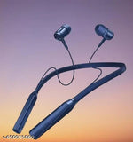 Wireless Bluetooth Neckband (Blue) | 50Hr Playback | Dual Device Pairing | In-Ear Design