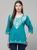 Kashmiri kurti/short kurti/kashmiri top/short top for women/girls