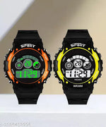 Royal look Digital Watch Shockproof Multi-Functional Automatic Black Color Strap Waterproof Digital Sports Watch for Men's Kids Watch for Boys Watch for Men Pack of 1 Watch Water Resistance Digital Watch