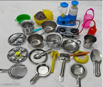 Miniature Steel Kitchen Toy Set bhatukali for baby girls and baby boys (kids toys) - Saji collections
