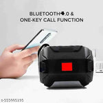 Wireless rechargeable portable Premium bass Multimedia 10 W Bluetooth Speaker ( Multicolour as per stock )