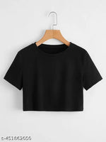 woman crop top