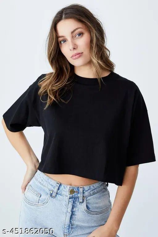 woman crop top