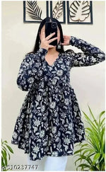 Trendy Grils  V -Neck Top