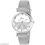 Jainx JW691 Blue Dial Mesh Band Analog Watch - For Women