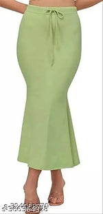SHAPWEAR Microfiber Fishcut Flare Saree Shapewear, Petticoat, Skirts for Women, Lycra Shape Wear