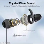 Bluetooth Neckband | Premium Sound | Wireless Neckband | Deep Bass | Type C Charging | Bluetooth Headphones
