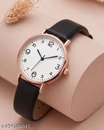 Unique Flower Designer Round Dial Attractive Metal Belt Analog Watches for Women