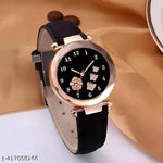 Analog Women's Watch (Black Dial) (Pack of 2)
