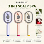 3 In 1 Scalp Spa Rechargeable Hair Spray Comb (Pack of 1)
