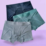 Men's Ice Silk Briefs Boxers (Pack of 3)..