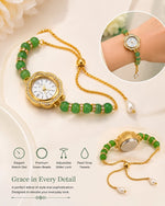 Boho Statement Jewelry Watch - Women Vintage Gold Plated Tassel Bracelet | Ethnic Party Style | Stylish Accessory