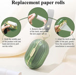 Double-Sided Travel Portable Lint Shaver Roller