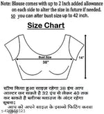Vichitra Silk Traditional Embroidery Bollywood Stitched Blouse