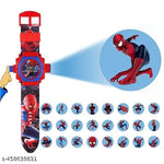 SUPER HERO, CARTOON CHARECTOR, ANGREE BIRD AVENGERS,DOAREAMON,BARBIE DOLL,BENTEN ,ME2, 24 IMAGE PROJECTOR , TOYS CUM DIGITAL WATCH FOR KIDS,BOYS&GIRLS.