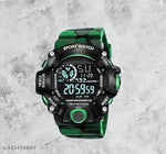 Royal look Digital Watch Shockproof Multi-Functional Automatic Black Color Strap Waterproof Digital Sports Watch for Men's Kids Watch for Boys Watch for Men Pack of 1 Watch Water Resistance Digital Watch