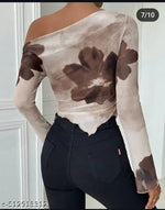 women western wea stylish florol print crop top