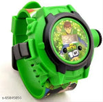 SUPER HERO, CARTOON CHARECTOR, ANGREE BIRD AVENGERS,DOAREAMON,BARBIE DOLL,BENTEN ,ME2, 24 IMAGE PROJECTOR , TOYS CUM DIGITAL WATCH FOR KIDS,BOYS&GIRLS.