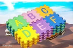 Trendy Kids Jigsaw Puzzle 36 Pieces Mini Puzzle Foam Mat for Kids, Interlocking Learning Alphabet and Number Mat for Kids - Multi-Color