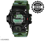 Motugaju Digital Watch Shockproof Automatic Army Red Blue Color Strap Waterproof Digital Sports Combo Watch for Men Kids Watch for Boys Watch for Men Pack of 2